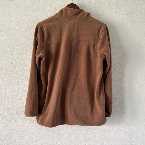 Midweight Snap Fleece Pullover Medium Brown Gorpcore Hygge 32 Degrees Heat - Picture 14 of 16